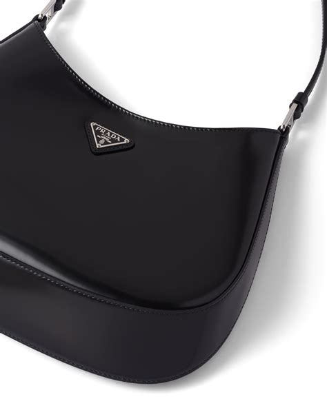 prada cleo brushed shoulder bag|prada cleo patent leather bag.